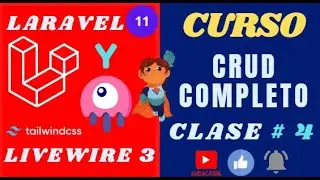 CLASE # 4 - CRUD COMPLETO CON #livewire 3 y #laravel11 | Editar y modificar cursos