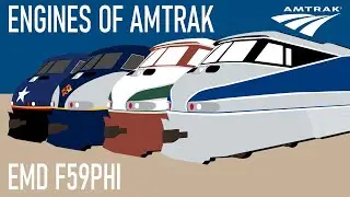 Engines of Amtrak - EMD F59PHI