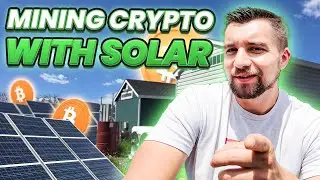 Solar Panels For Bitcoin Mining?