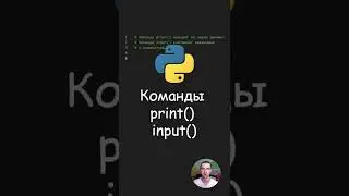 Python. Команды print() input()