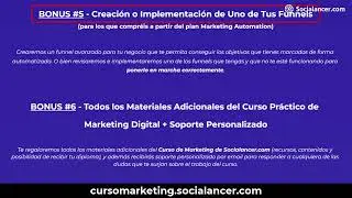Curso Marketing Digital: 10 Bonus Para Ampliar tus tácticas de Marketing (valorado $1500)