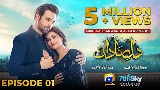 Dil-e-Nadan Episode 01 - [Eng Sub] - Mikaal Zulfiqar - Amar Khan - Ali Abbas - 13th August 2024