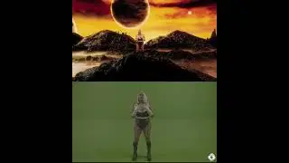 Green Screen Before And After 3D VFX 