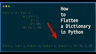 Pramp Problem: Flatten a Dictionary, DFS, Recusion