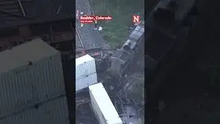 Multiple Train Cars Derail in Colorado Crash