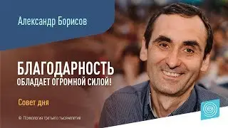 Совет дня: «Благодарность обладает огромной силой!» I Александр Борисов