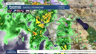 LIVE: 10News tracks severe weather conditions