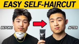 How To Cut Your Own Hair STEP BY STEP - Simple Faded Undercut Self-Haircut Tutorial