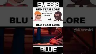 Red Team Lore vs Blu Team Lore Emisis Blue | #tf2 #sfm #emisisblue #sourcefilmmaker #meme #tf2memes