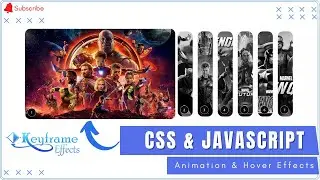 Create Image Accordion Animation with Hover Effects Using HTML CSS and JavaScript