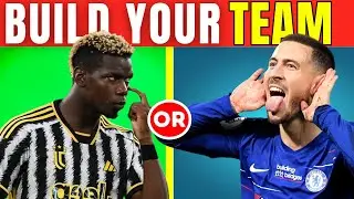 Build Your DREAM TEAM | Fun Football Would You Rather