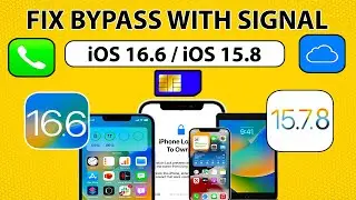 🔥 iCloud Bypass with Sim/Signal iOS 16.6/15.7.8 | iCloud Activation Locked to Owner on iPhone/iPad