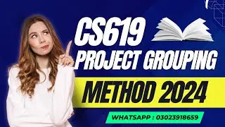 CS619 Grouping Project 2024 | CS619 Project with Fellow | CS619 Project Group Method 2024