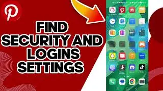 How To Find Security And Logins Settings On Pinterest