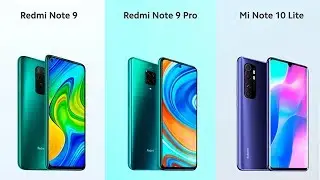 Xiaomi Redmi Note 9 и Note 9 Pro - ОФИЦИАЛЬНО! (+ Mi Note 10 Lite)