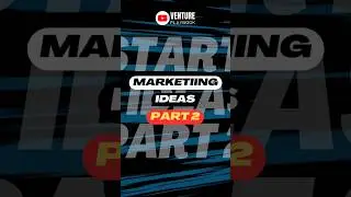 Creative Marketing Ideas for Startups Part 2 | Venture PlayBook #viral #shorts #shortsviral