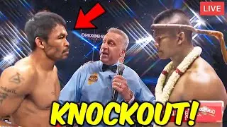 *К.O* Manny Pacquiao vs. BUAKAW FULL KNOCKOUT HIGHLIGHTS *STREET ВRАWL 2024*