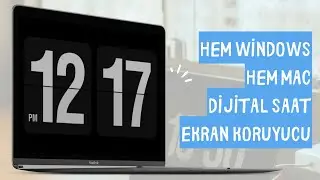 ÜCRETSİZ DİJİTAL SAAT GÖRÜNÜMLÜ EKRAN KORUYUCU YAPIMI - FLİQLO 2023