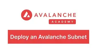 Deploy an Avalanche Subnet in a Local Network using Avalanche CLI - Avalanche Academy