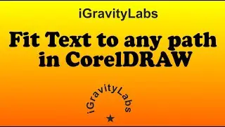 Learn how to fit text in any path Tutorial in CorelDRAW 2020