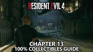 Resident Evil 4 - All Collectibles - Chapter 13 (Treasures, Castellans, Weapons, Upgrades, Recipes)