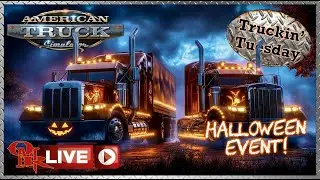 🏮OMR LIVE!🏮 | American Truck Simulator |Hauloween Event Start!