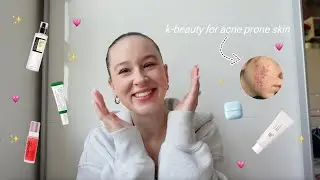 my FAVORITE korean skincare products for acne || first video, acne story & isotretinoin journey