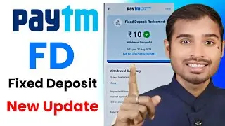 Paytm fixed deposit new update | Paytm FD Redeem Problem Solution | paytm fixed deposit not redeem