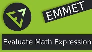 Emmet - Actions - Evaluate Math Expression