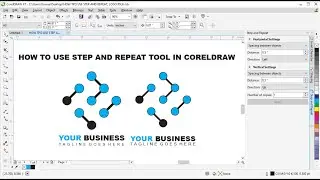 Use of STEP AND REPEAT in CorelDRAW | How To | LOGO IDEA | UFC | 2020
