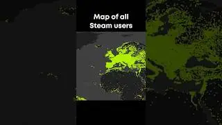 Map of all Steam users