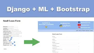 Build a Machine Learning API with Django  (5 of 6) | Django Bootstrap