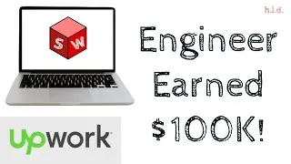 Mechanical Engineer Earned Over $100k on Upwork with Solidworks