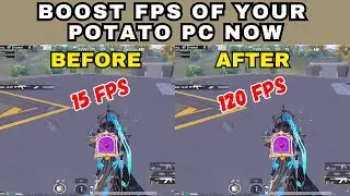 How to Boost FPS of Low End PC in just 1 Step | Increase performance of Low End Pc