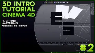 3D INTRO TUTORIAL | Cinema 4D [Part 2]