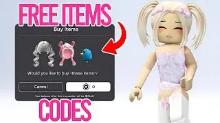 HURRY! NEW ROBLOX CODES FOR FREE ITEMS AND HAIR🥰🥰