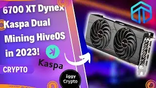 6700 XT Dynex Kaspa Dual Mining HiveOS in 2023!