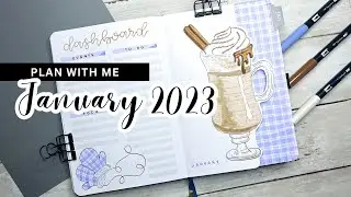 PLAN WITH ME || January 2023 Bullet Journal Setup