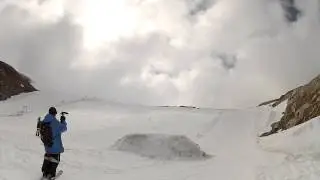 Summer skiing in Norway. Yulia Zayko video blog 1