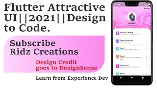 🔴 Attractive UI 2021 Tutorial in  Flutter ||Flutter Series🔴