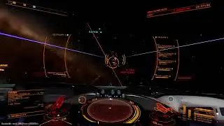 Elite Dangerous PVP: Cutter destroys Corvette ganker