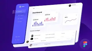 How to Design a Modern Dashboard UI in Figma - Full Course