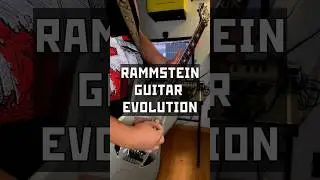 Rammstein Guitar Evolution in 30 sec 