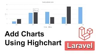 Add Chart Using Highchart In Laravel - How To Add Chart In Laravel