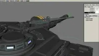 Advanced Tank Rig for Maya | 3D Tank Model