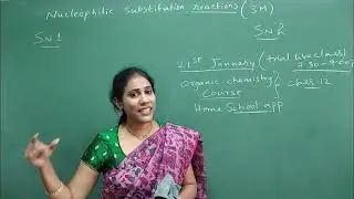 sn1 and sn2 mechanism for boards | update on organic chemistry course | class 12 | cbse | puc