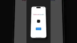 🎲 Roll the Dice in 3D with SwiftUI & SceneKit 🎥✨