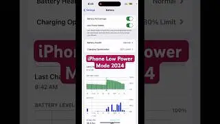 iPhone Low Power Mode #shorts iPhone Battery saving tips #iphoneflashlight #iphonefeatures