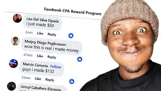 Earn $300 Daily Copy & Pasting Facebook Comments - CPA marketing Tutorial 2024