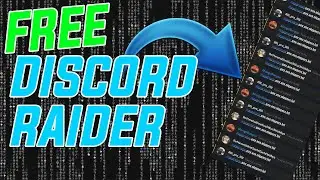 *FREE* DISCORD RAID BOT | how to raid discord server's | coazy (free download)